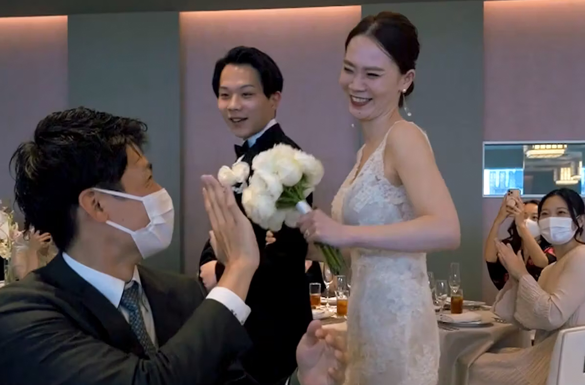 THE GRAND GINZAのスタイリッシュな結婚式